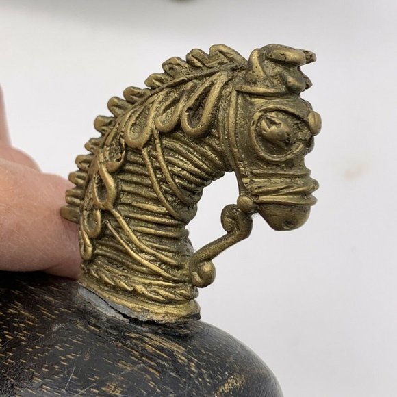 Vintage hinged-box horses - Picture 3 of 13